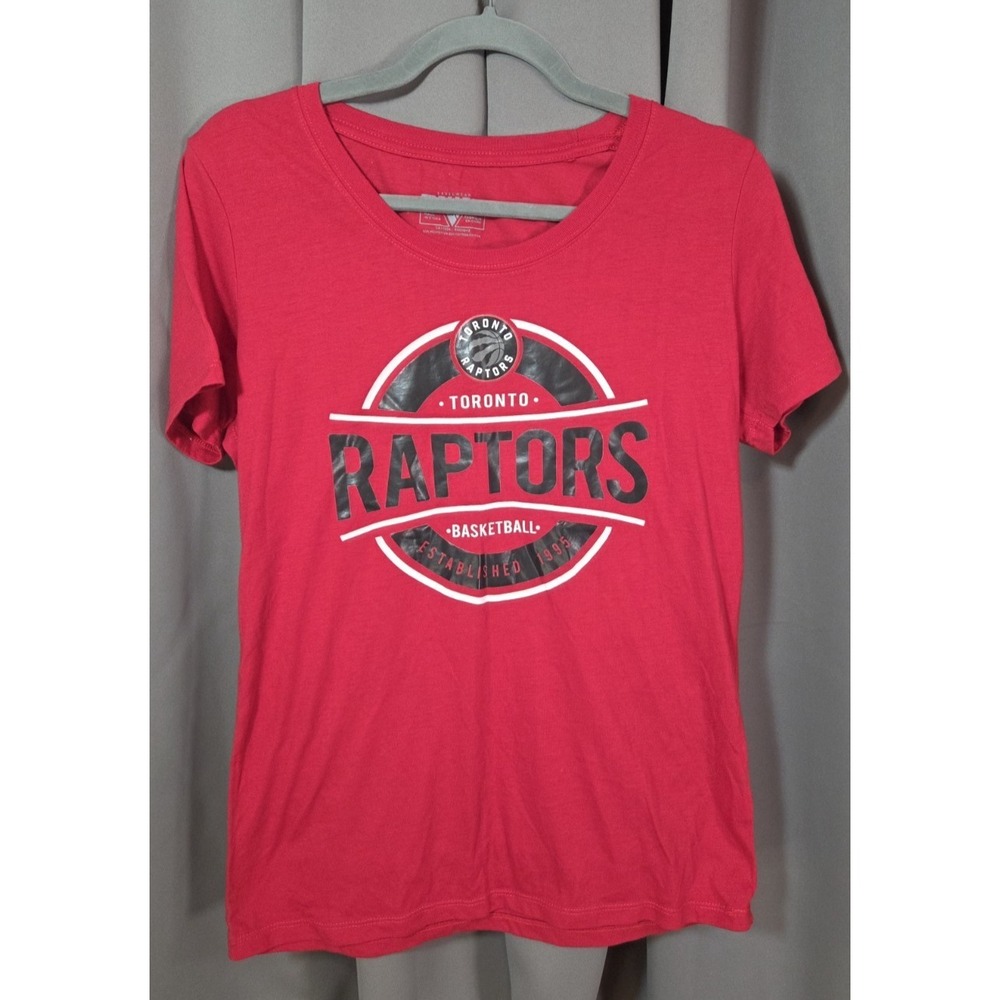 Toronto Raptors Basketball Women's Red Shirt Large